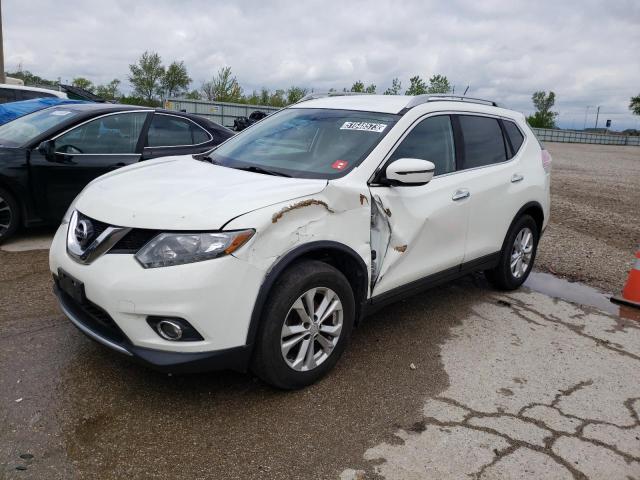 NISSAN ROGUE S 2016 with VIN 5N1AT2MT3GC840225 - Photo from auction