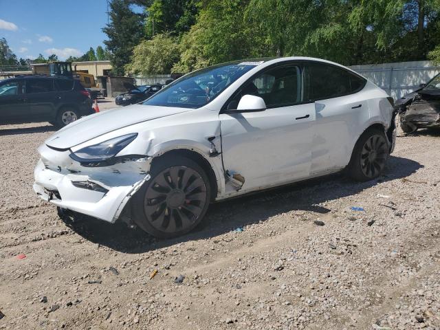 TESLA MODEL Y 2022 with VIN 7SAYGDEFXNF319114 - Photo from auction
