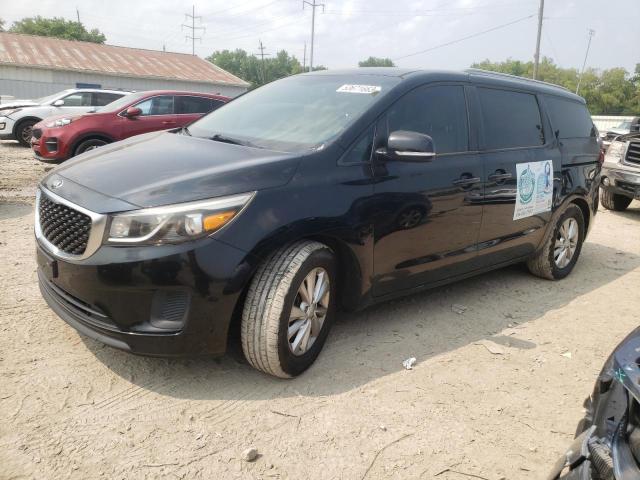 KIA SEDONA LX 2016 with VIN KNDMB5C10G6103441 - Photo from auction