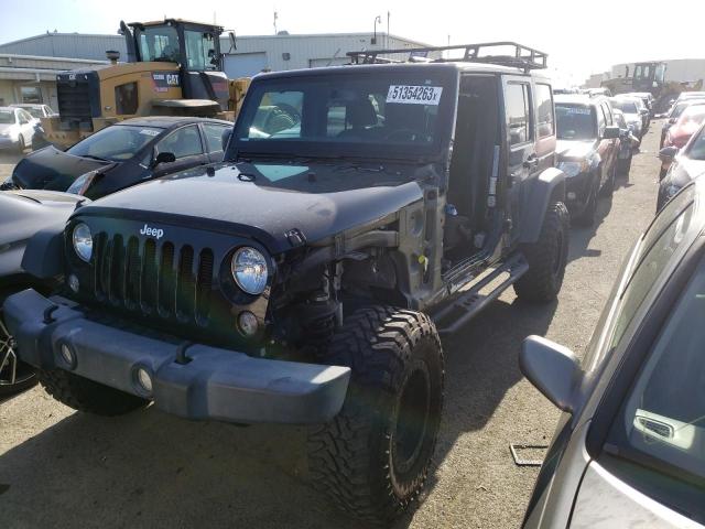 JEEP WRANGLER U 2017 with VIN 1C4BJWDGXHL703423 - Photo from auction
