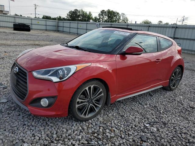 HYUNDAI VELOSTER T 2016 with VIN KMHTC6AEXGU258574 - Photo from auction
