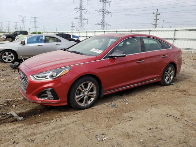 HYUNDAI SONATA LIM 2019 with VIN 5NPE34AFXKH810586 - Photo from auction