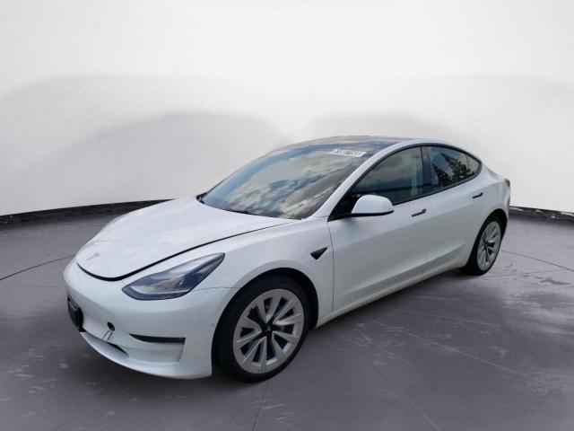 TESLA MODEL 3 2022 with VIN 5YJ3E1EB0NF145188 - Photo from auction