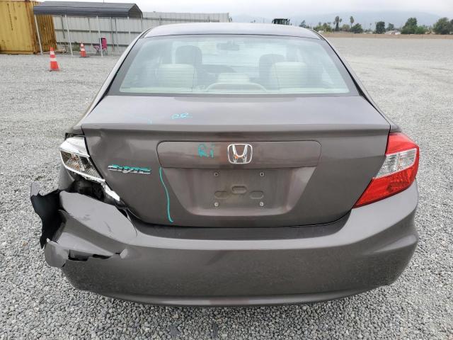 Photo 6 from auction – 2012 HONDA CIVIC LX with VIN 19XFB2F54CE387778