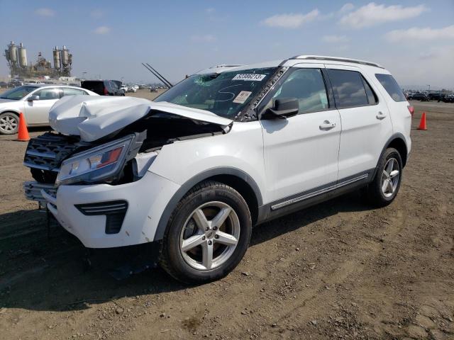 FORD EXPLORER X 2018 with VIN 1FM5K7D85JGA80781 - Photo from auction