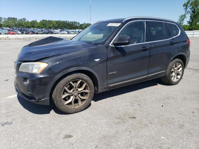 BMW X3 XDRIVE3 2011 with VIN 5UXWX7C51BL730151 - Photo from auction
