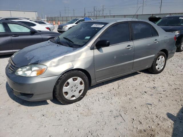 TOYOTA COROLLA CE 2003 with VIN 1NXBR32E43Z125892 - Photo from auction