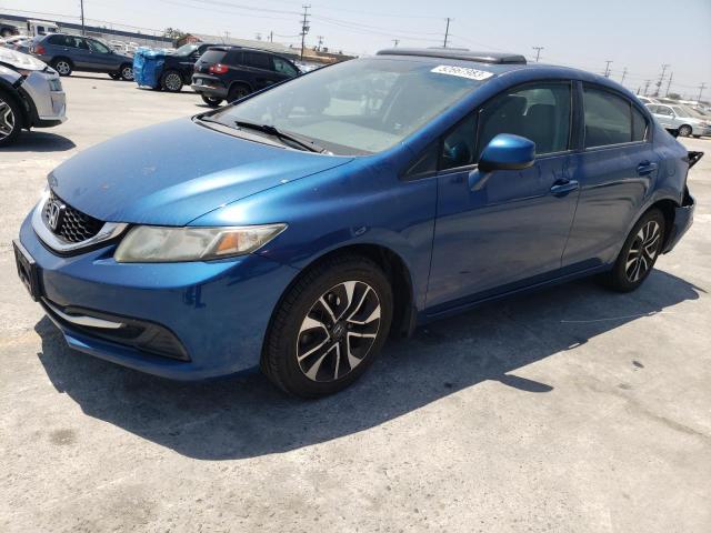 HONDA CIVIC EX 2013 with VIN 2HGFB2F85DH524812 - Photo from auction