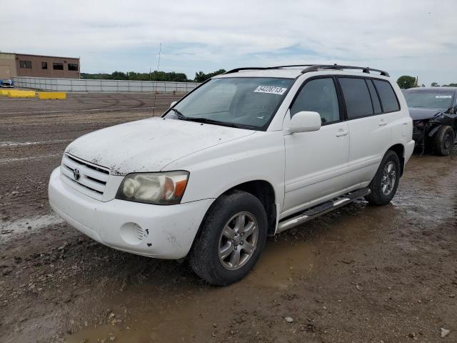 TOYOTA HIGHLANDER 2006 with VIN JTEDP21A660092056 - Photo from auction