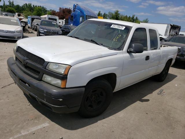 CHEVROLET SILVERADO 2004 with VIN 2GCEC19V341260503 - Photo from auction