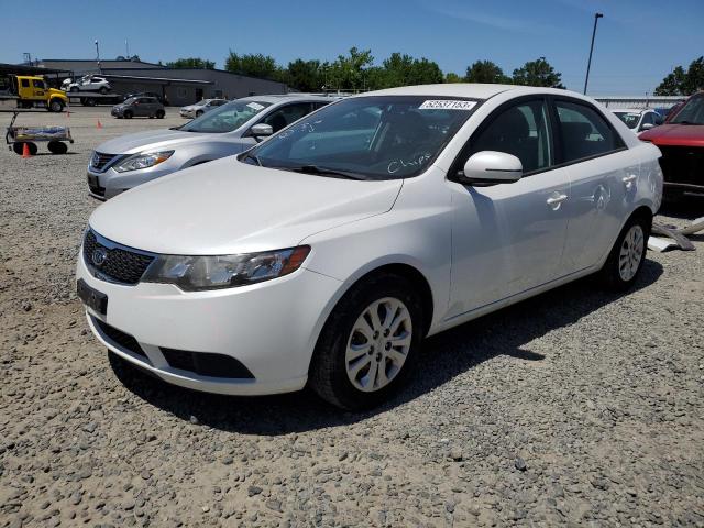 KIA FORTE EX 2013 with VIN KNAFU4A24D5740694 - Photo from auction