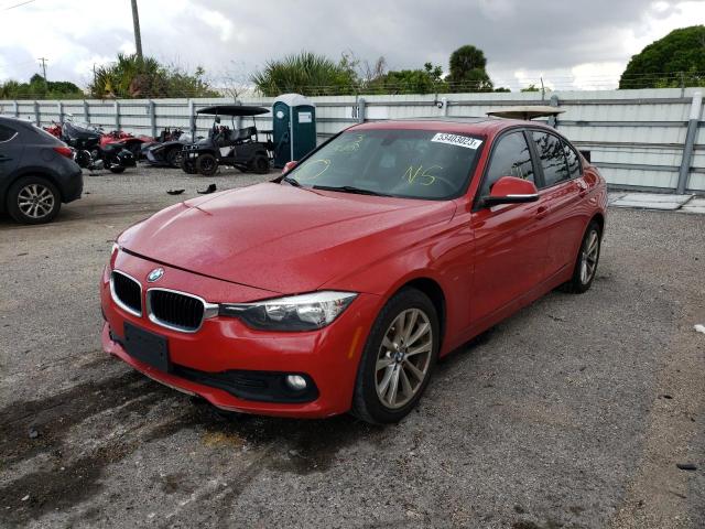 BMW 320 XI 2016 with VIN WBA8E5G53GNT93327 - Photo from auction