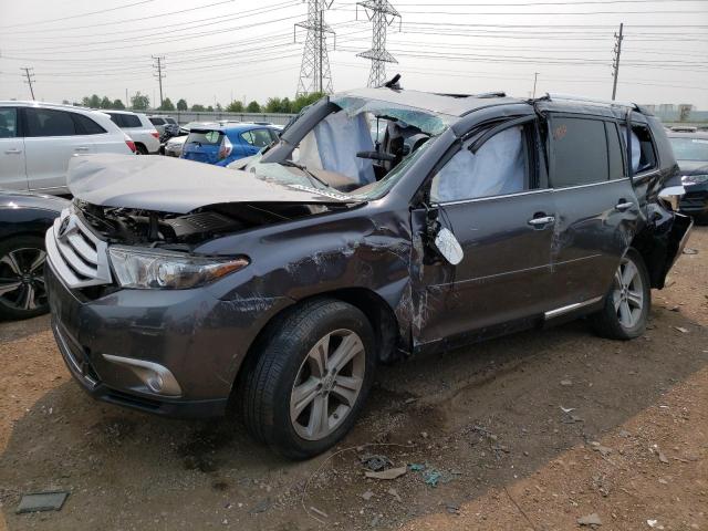 TOYOTA HIGHLANDER 2012 with VIN 5TDDK3EH1CS135047 - Photo from auction