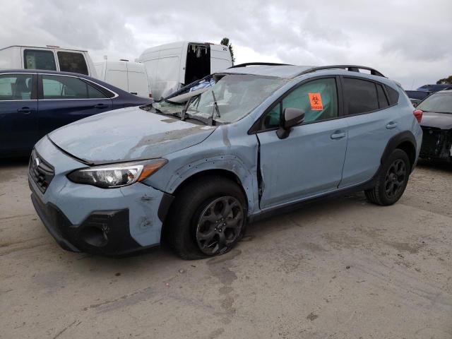 SUBARU CROSSTREK 2021 with VIN JF2GTHRC7MH256243 - Photo from auction
