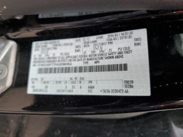 Photo 14 from auction – 2017 FORD ESCAPE S with VIN 1FMCU0F77HUE66062