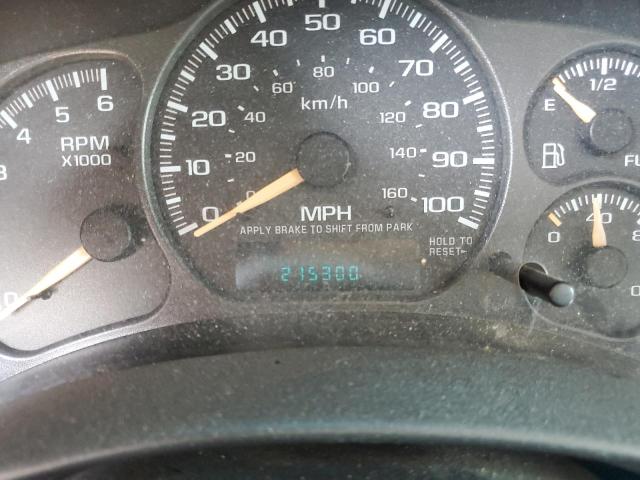 Photo 9 from auction – 2002 CHEVROLET AVALANCHE with VIN 3GNEK13TX2G248211