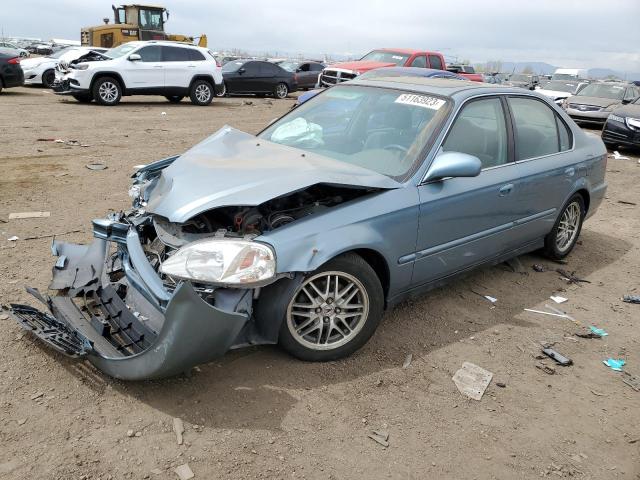 HONDA CIVIC EX 2000 with VIN 2HGEJ8549YH580449 - Photo from auction