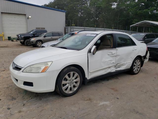 HONDA ACCORD SE 2007 with VIN 1HGCM66497A077115 - Photo from auction