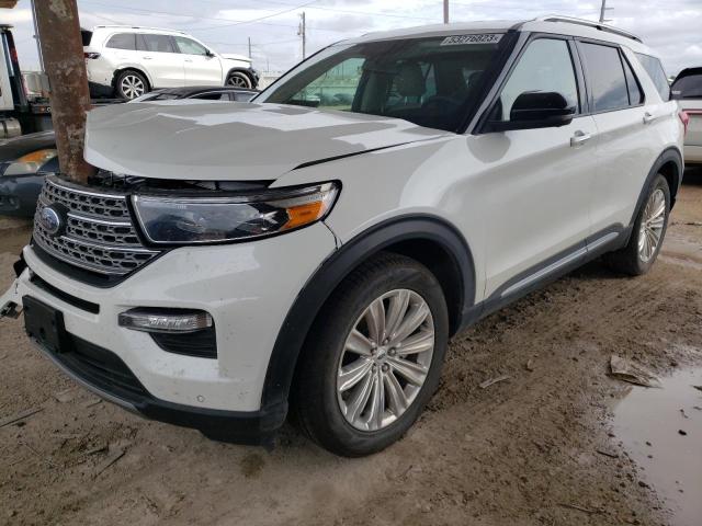 FORD EXPLORER L 2022 with VIN 1FMSK7FH1NGC38572 - Photo from auction