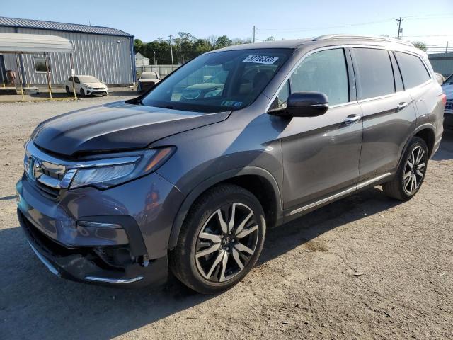 HONDA PILOT ELIT 2021 with VIN 5FNYF6H01MB015848 - Photo from auction