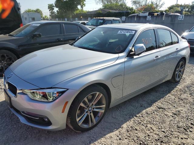 BMW 330E 2018 with VIN WBA8E1C52JA758643 - Photo from auction