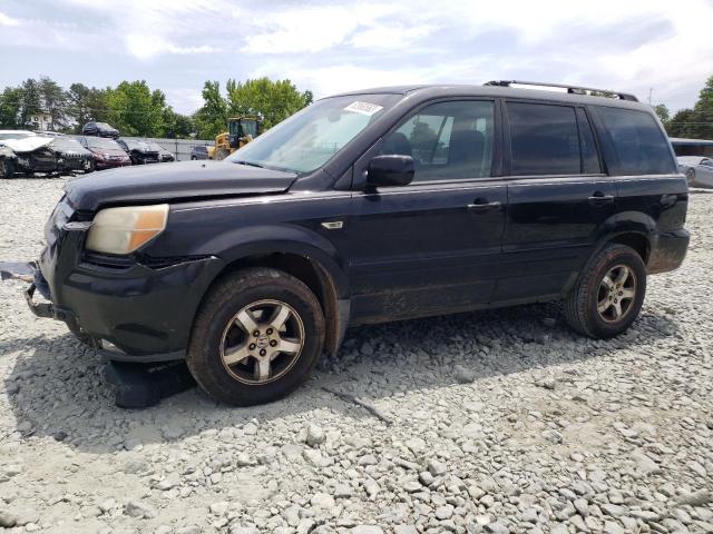 HONDA PILOT EX 2007 with VIN 5FNYF28487B028323 - Photo from auction