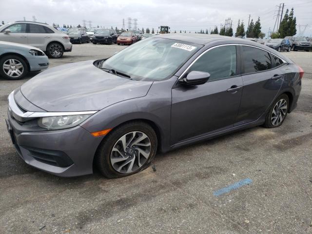 HONDA CIVIC EX 2016 with VIN 2HGFC2F74GH514362 - Photo from auction