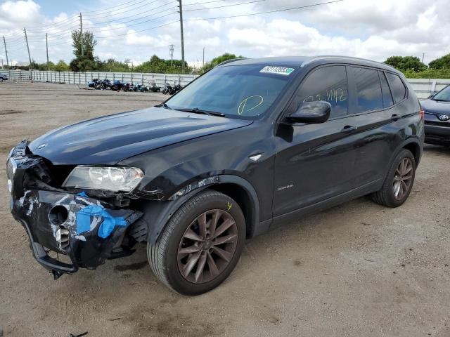 BMW X3 XDRIVE2 2013 with VIN 5UXWX9C53D0A19912 - Photo from auction