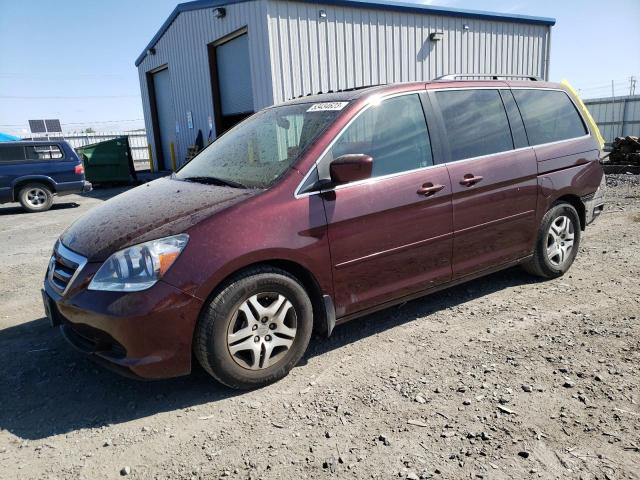HONDA ODYSSEY EX 2007 with VIN 5FNRL38647B408831 - Photo from auction