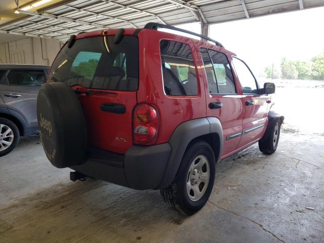 Photo 3 from auction – 2003 JEEP LIBERTY SP with VIN 1J4GL48K33W657759