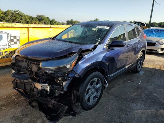 HONDA CR-V EXL 2017 with VIN 7FARW1H87HE014775 - Photo from auction