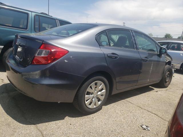 Photo 3 from auction – 2012 HONDA CIVIC LX with VIN 19XFB2F59CE104243