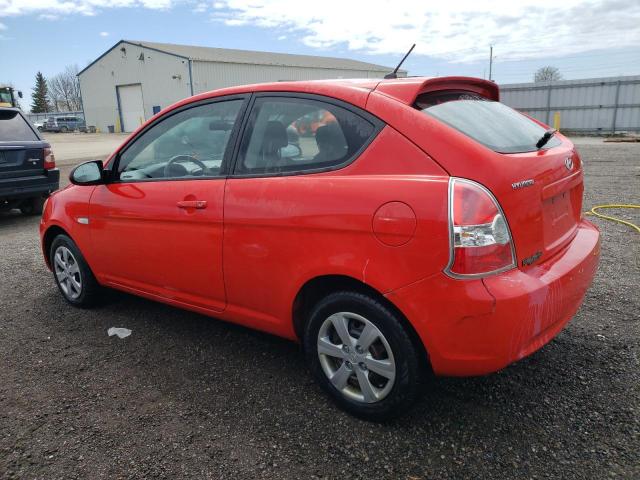 Photo 2 from auction – 2008 HYUNDAI ACCENT BAS with VIN KMHCN35C48U071446