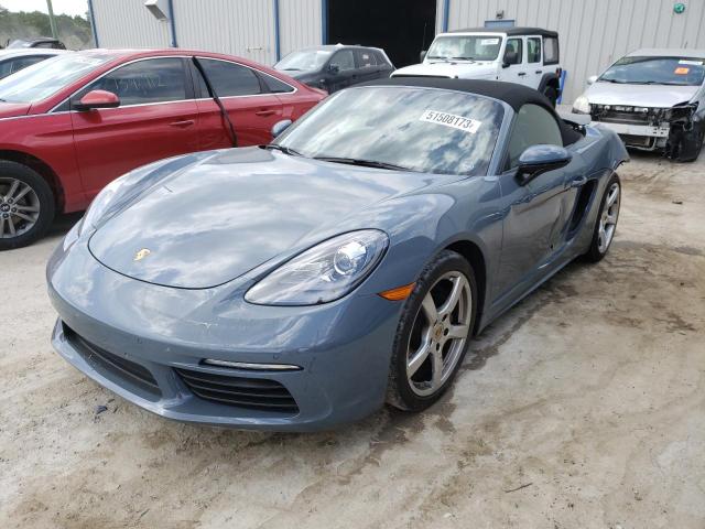 PORSCHE BOXSTER 2018 with VIN WP0CA2A88JS210250 - Photo from auction