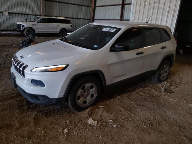 JEEP CHEROKEE S 2014 with VIN 1C4PJLAB9EW167510 - Photo from auction