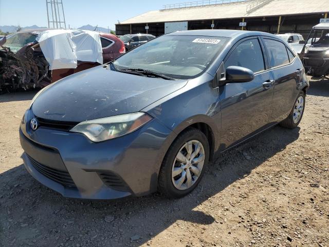 Photo 1 from auction – 2014 TOYOTA COROLLA L with VIN 5YFBURHE5EP172782