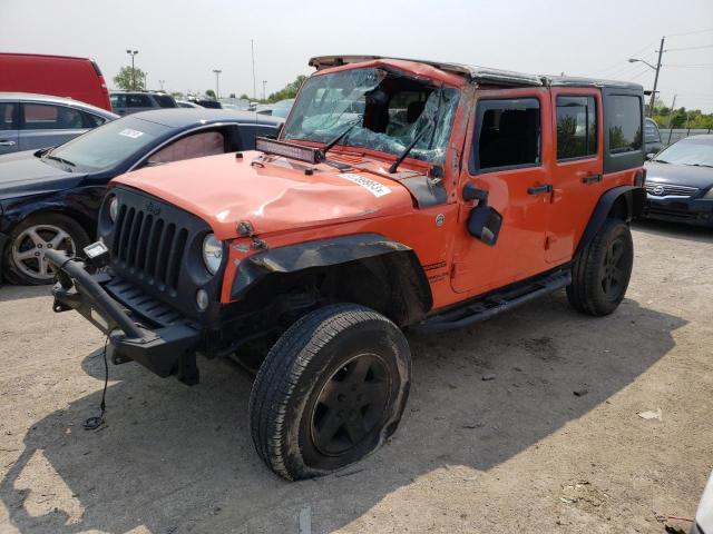 JEEP WRANGLER U 2015 with VIN 1C4BJWDG9FL728133 - Photo from auction