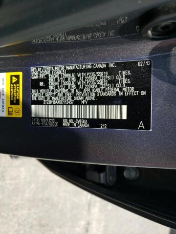 Photo 14 from auction – 2013 LEXUS RX 350 with VIN 2T2ZK1BAXDC113457
