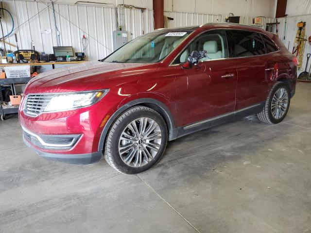LINCOLN MKX RESERV 2017 with VIN 2LMPJ6LP1HBL35009 - Photo from auction