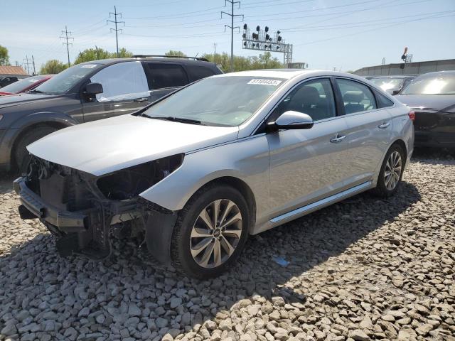 HYUNDAI SONATA SPO 2016 with VIN 5NPE34AF2GH419522 - Photo from auction