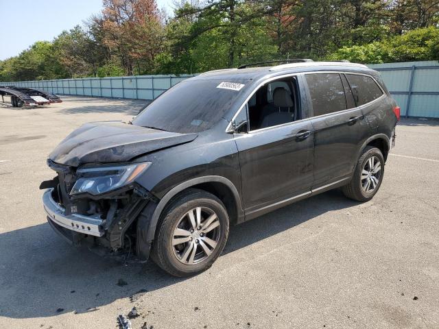 HONDA PILOT EXL 2016 with VIN 5FNYF6H56GB115802 - Photo from auction