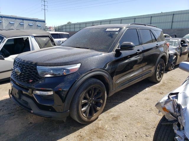 FORD EXPLORER S 2020 with VIN 1FM5K8GC4LGB28960 - Photo from auction