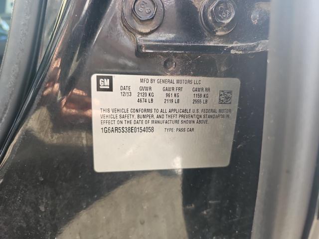 Photo 10 from auction – 2014 CADILLAC CTS LUXURY with VIN 1G6AR5S38E0154058