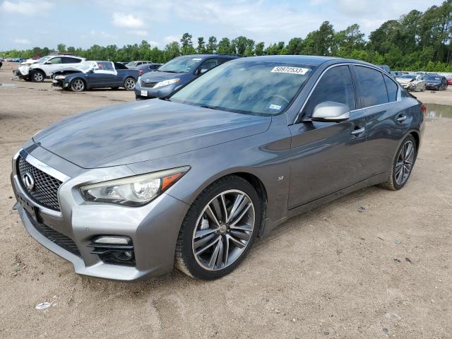 INFINITI Q50 BASE 2014 z numerem VIN JN1BV7AP1EM676040 - Zdjęcie z aukcji