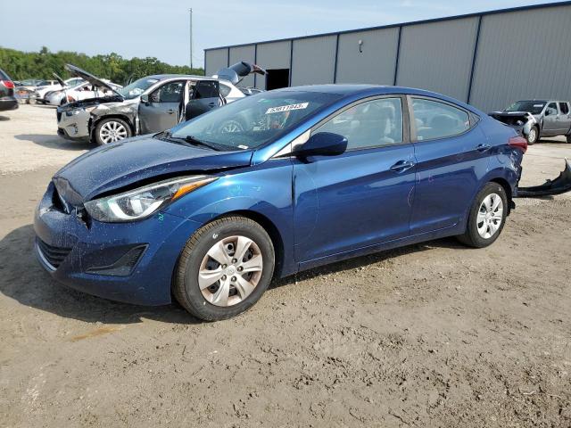 HYUNDAI ELANTRA SE 2016 with VIN 5NPDH4AE7GH749337 - Photo from auction