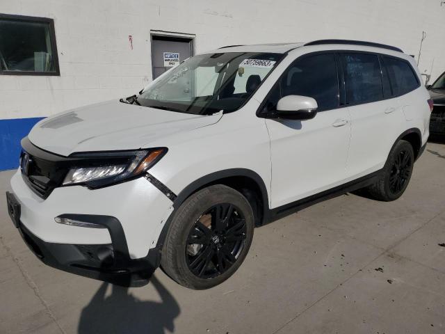 HONDA PILOT BLAC 2021 with VIN 5FNYF6H79MB066477 - Photo from auction