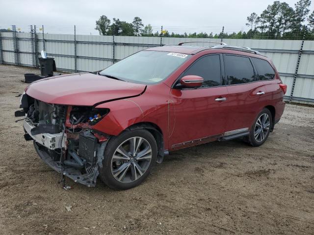 NISSAN PATHFINDER 2019 with VIN 5N1DR2MN7KC655021 - Photo from auction