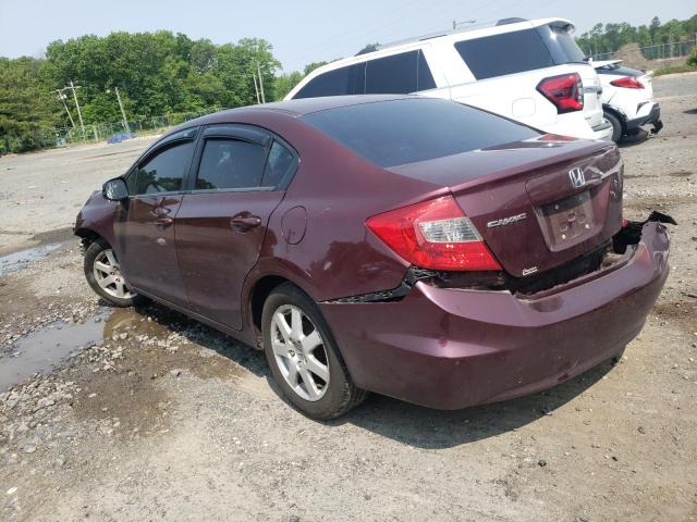 Photo 2 from auction – 2012 HONDA CIVIC LX with VIN 19XFB2F53CE368705