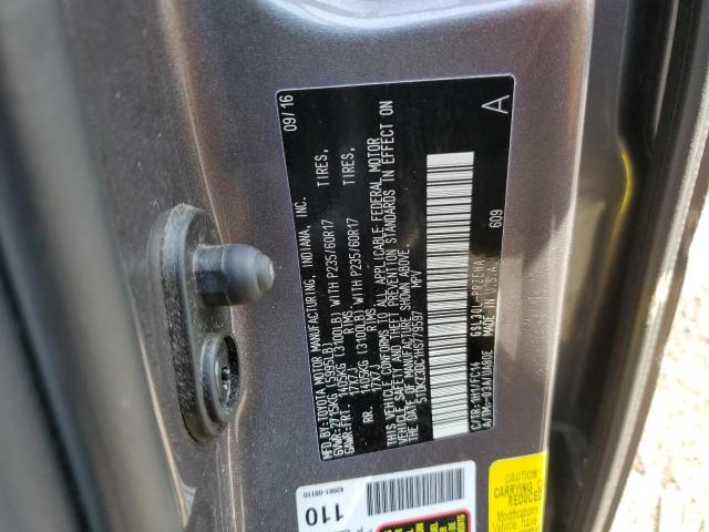 Photo 14 from auction – 2017 TOYOTA SIENNA LE with VIN 5TDKZ3DC1HS779597