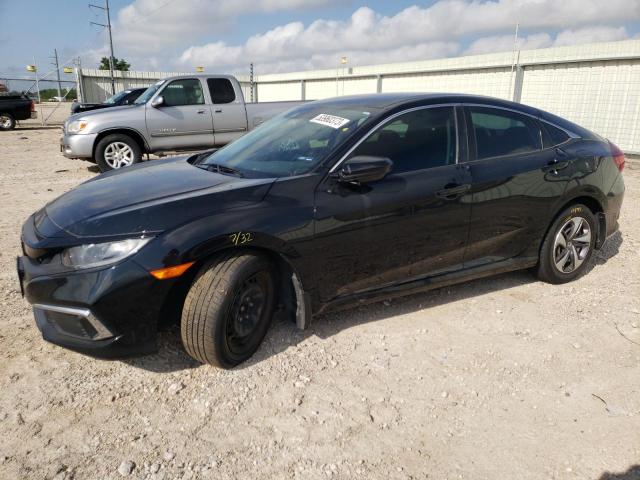 HONDA CIVIC LX 2019 with VIN 19XFC2F63KE040592 - Photo from auction